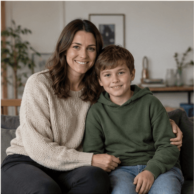 Family photograph: The Gundersen family