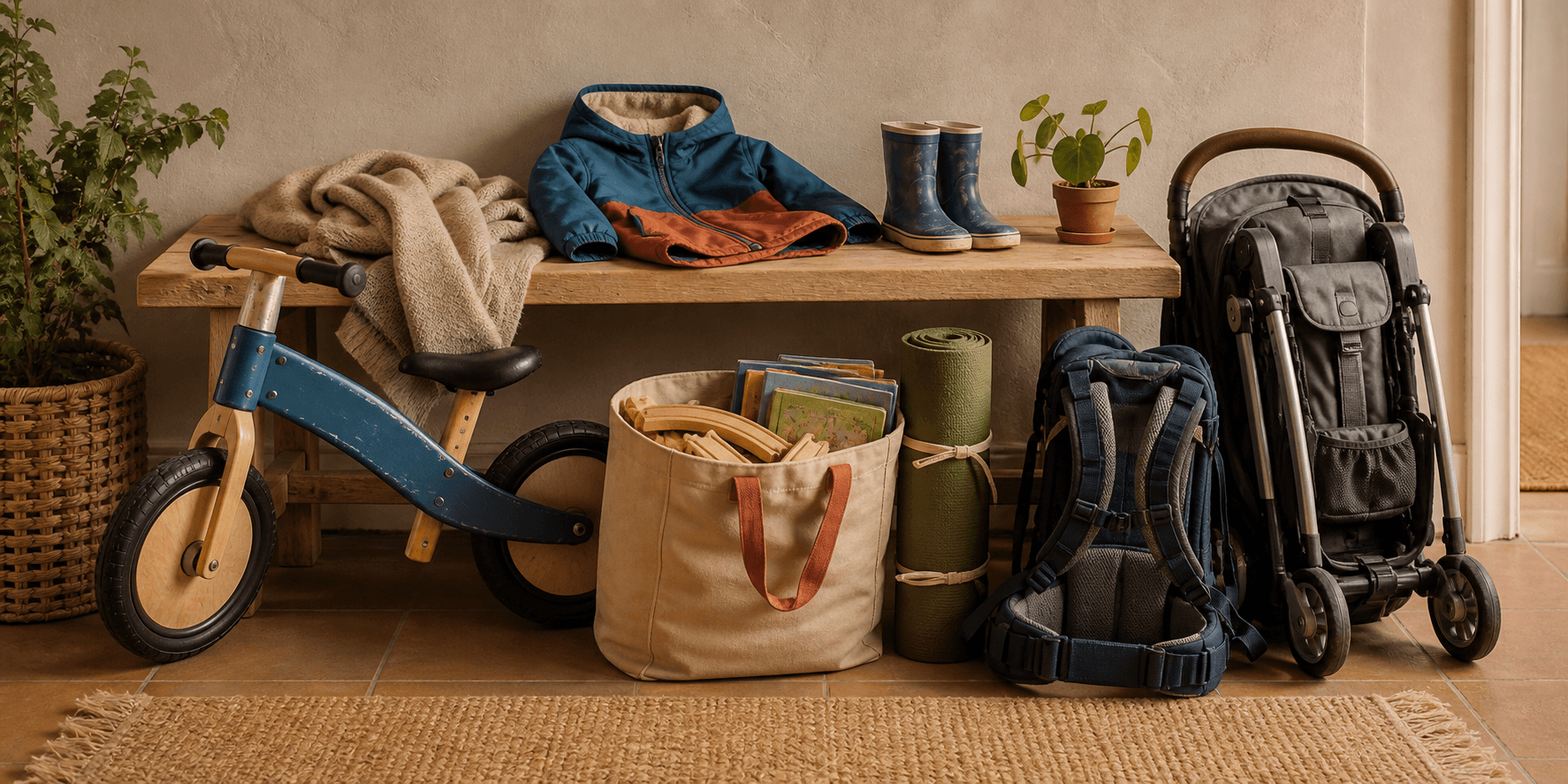 Pre-owned goods for nearby families