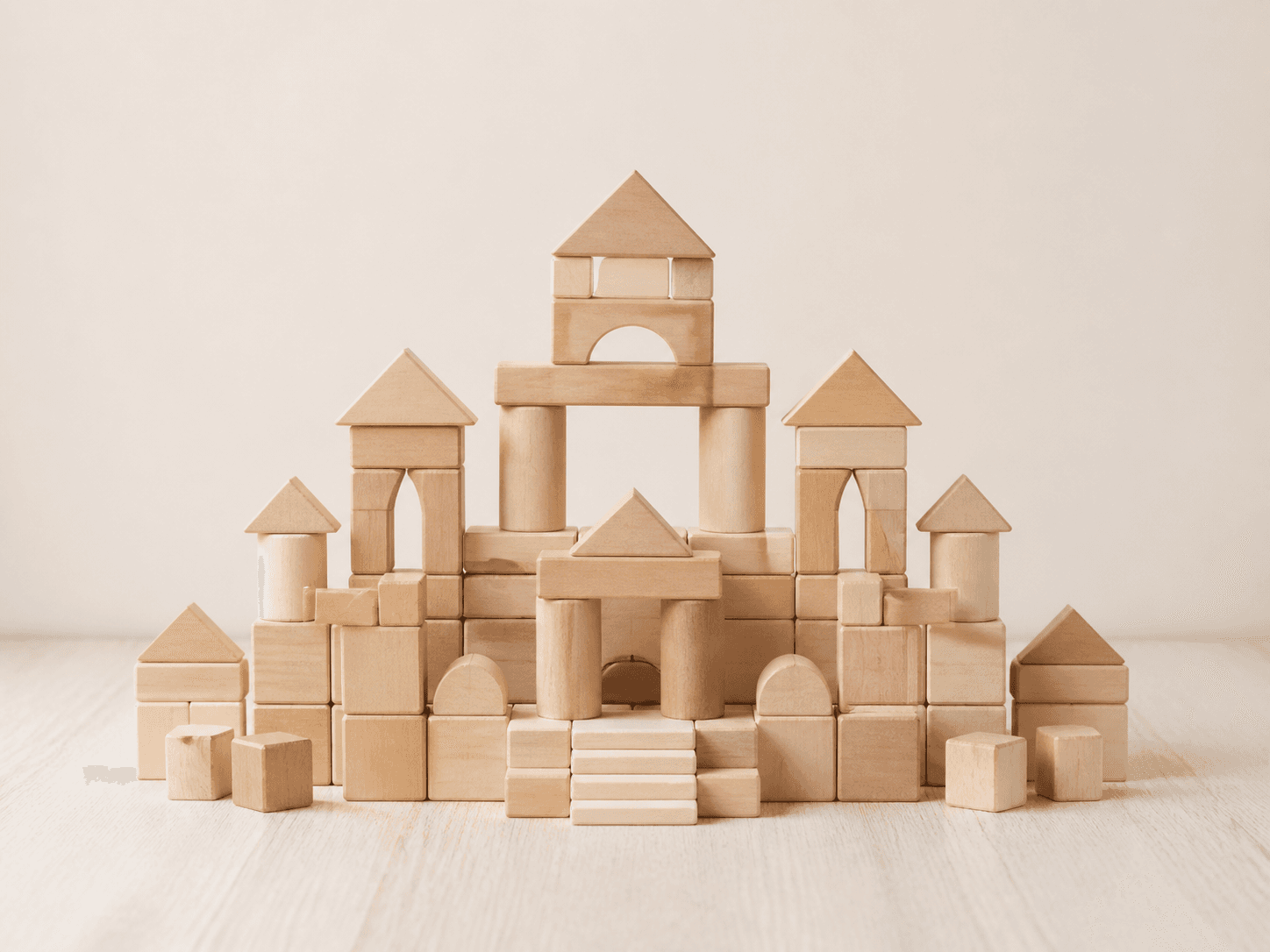 Wooden building set