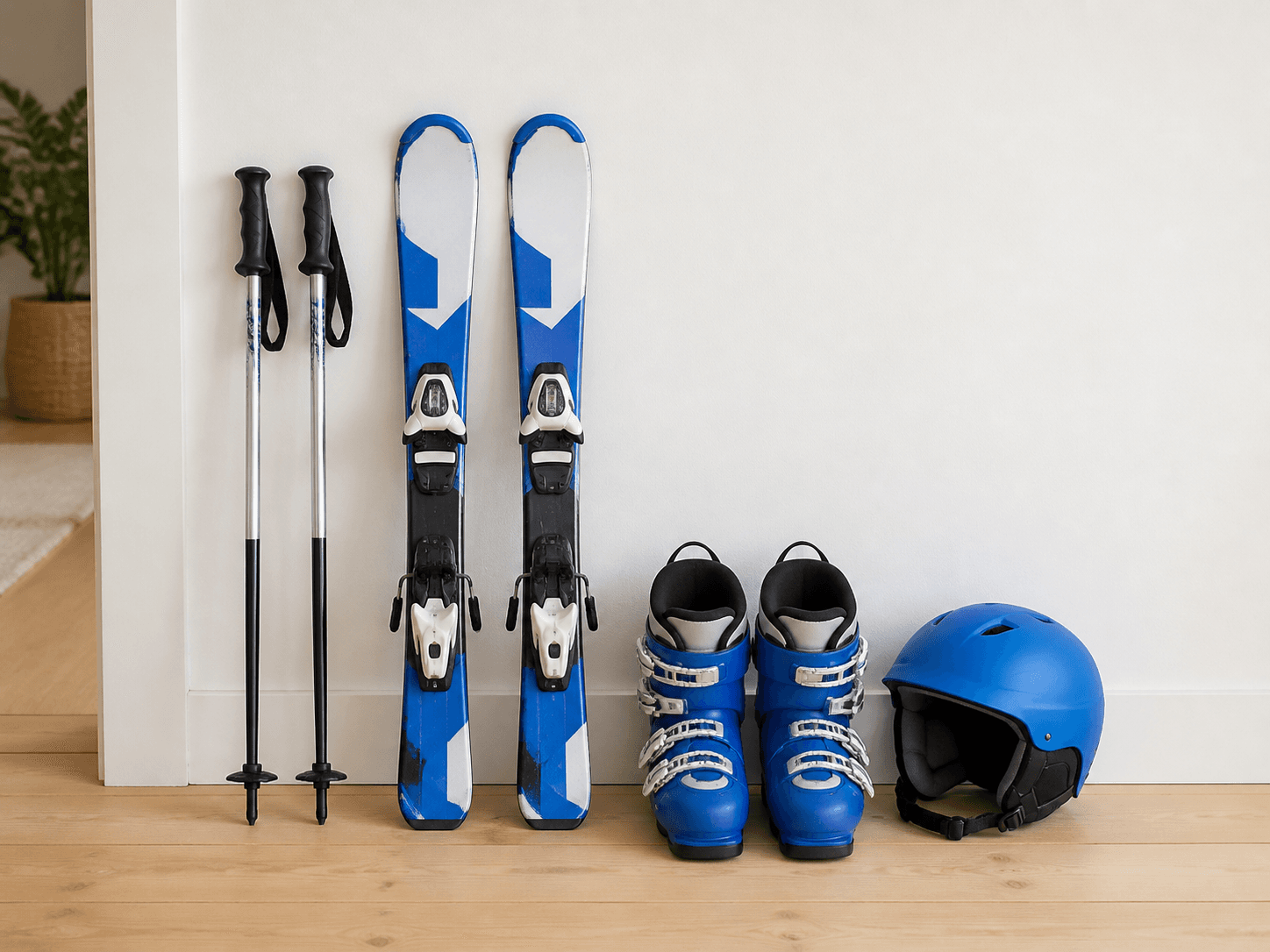 Children’s ski set
