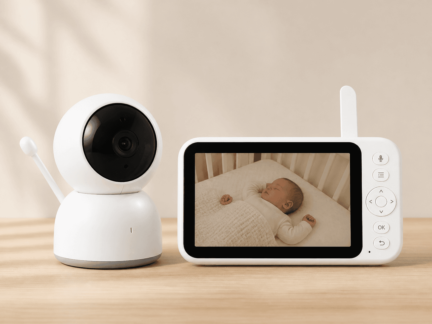 Connected baby monitor
