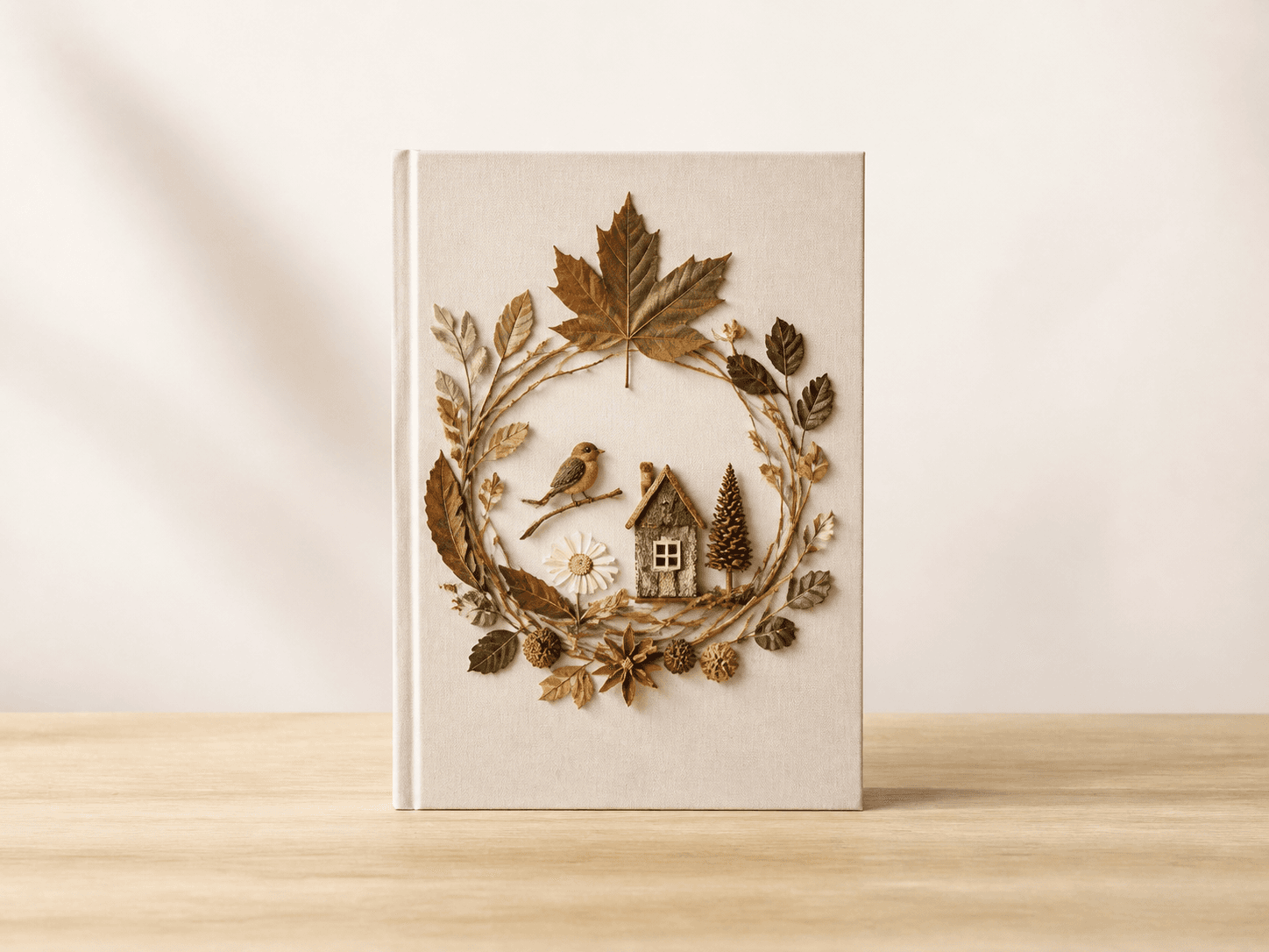 Family nature craft book