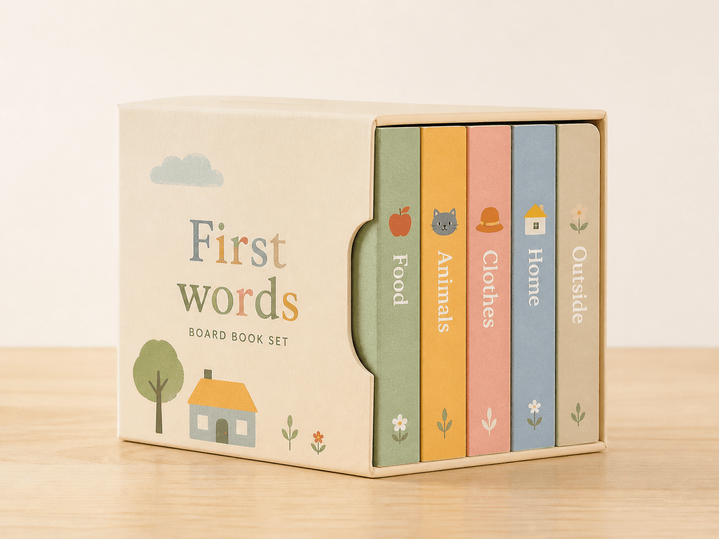 First words board-book set