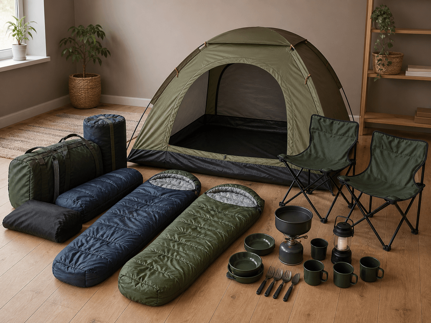 Family camping starter set
