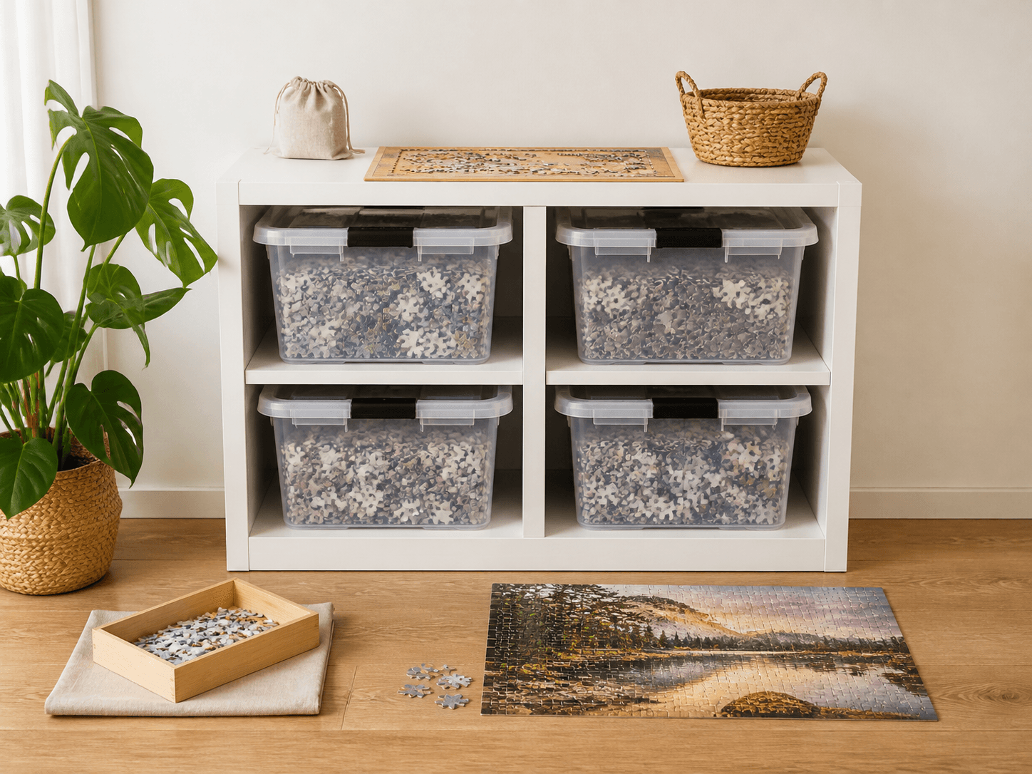 Community puzzle library