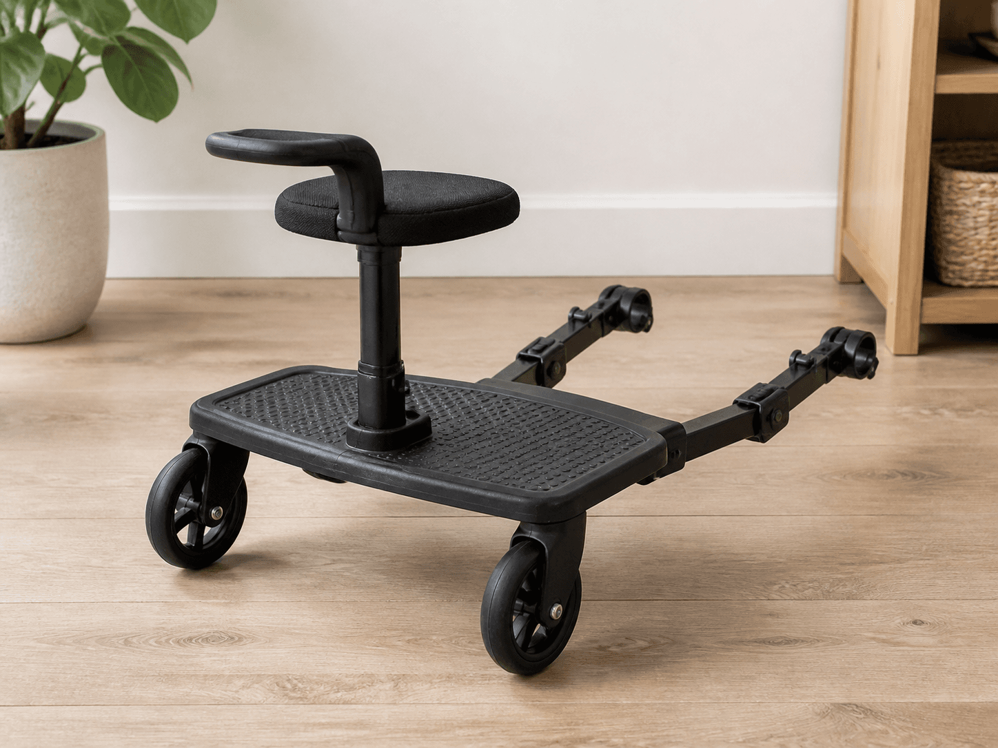 Stroller ride-on board