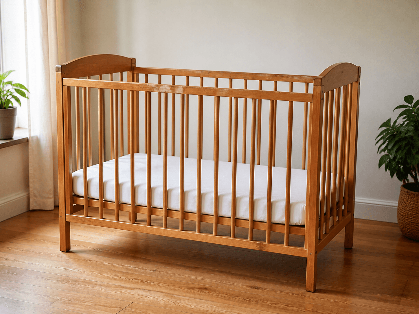 Solid-wood cot
