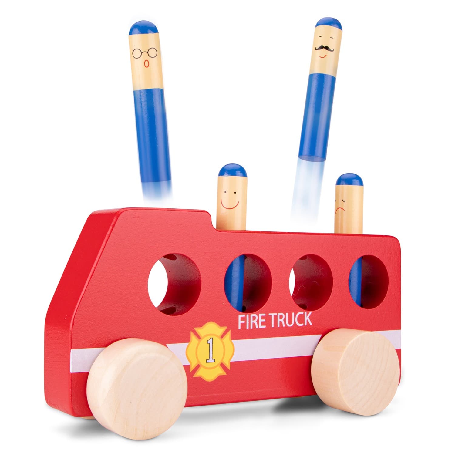 Pop-up brannbil i tre