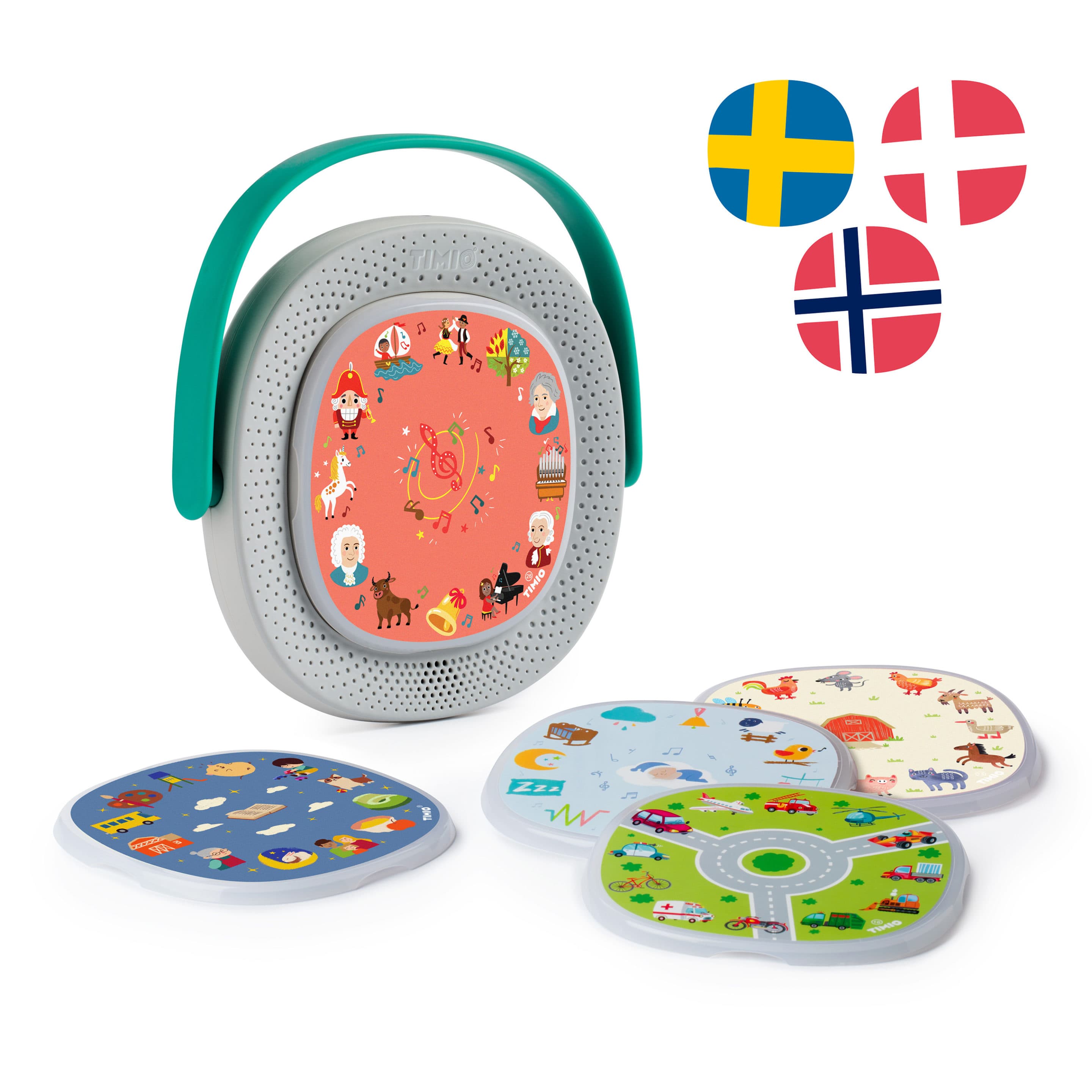 TIMIO historieforteller og lærebrett - startpakke