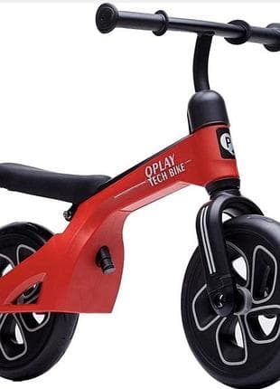 Дитячий велобіг qplay tech eva b-100red червоного кольору