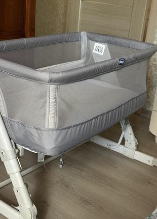 Приставне ліжечко chicco next2me pop up