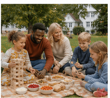 Neighbourhood family picnic