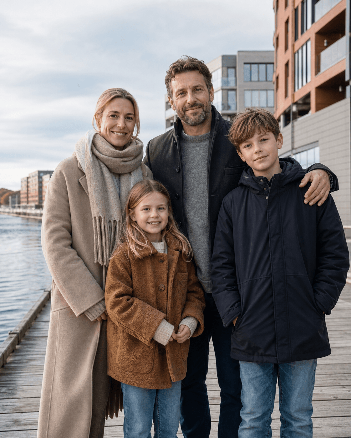 Family photograph: The Berg family
