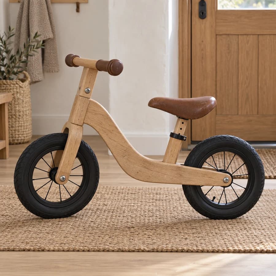 Oak balance bike