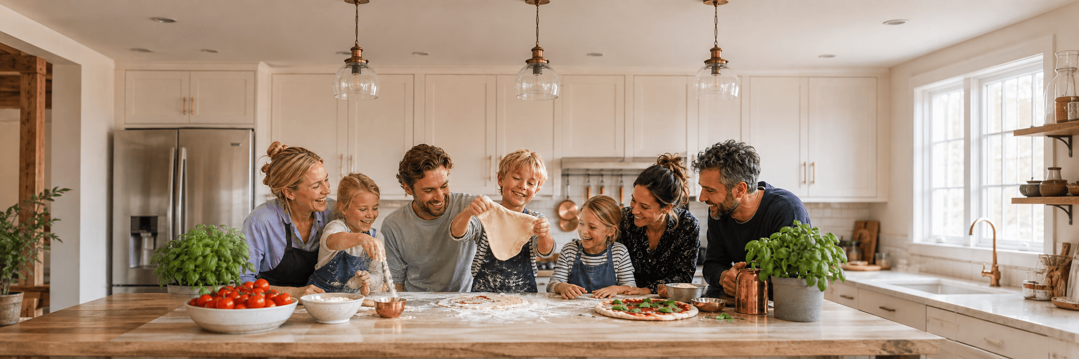 Cooking together