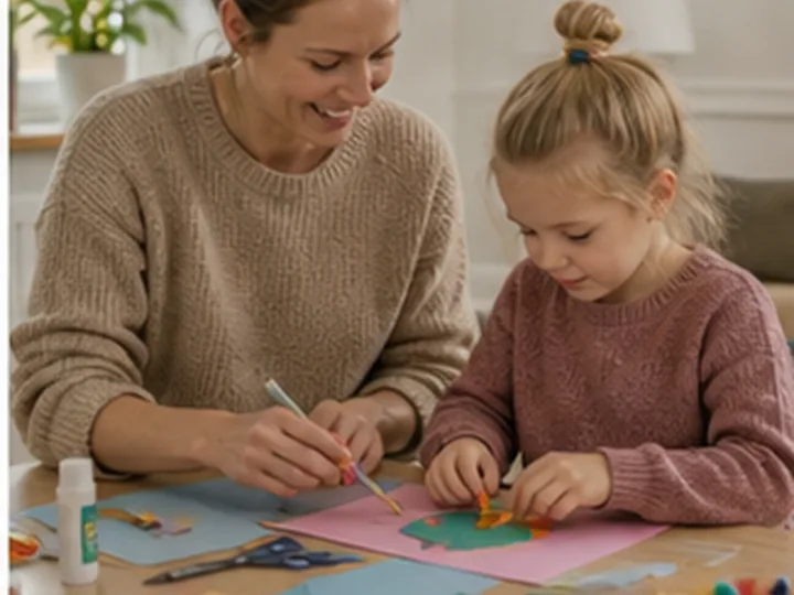 Illustrative editorial scene representing Beginner sewing lessons