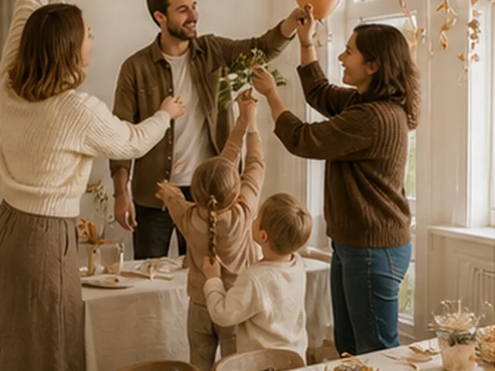Illustrative editorial scene representing Barnas Røde Kors (BARK)